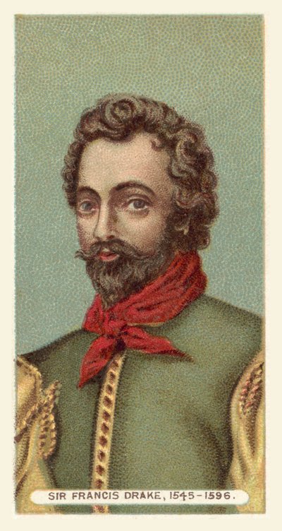 Sir Francis Drake, 1545-1596 door English School